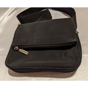 MAXX NEW YORK Black Waist Bag Fanny Pack Adjustable Strap Washable Travel